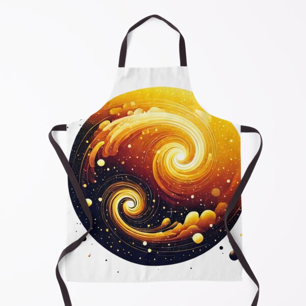 Item preview, Golden Spiral Galaxy Art designed and sold by MJShop18.