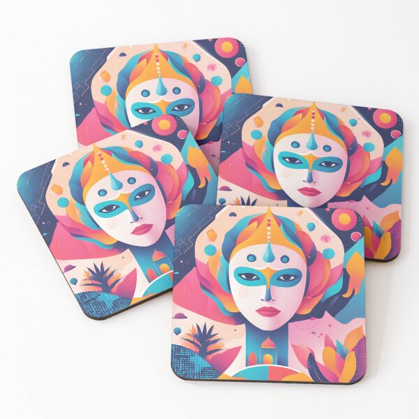 Item preview, Celestial Muse A Fusion of Cultures and Colors designed and sold by Eman Abou Ghazy.
