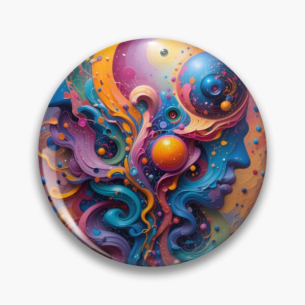 Item preview, Cosmic Abstracts Fantastical Worlds Landscapes Surreal Art Magic designed and sold by ART ATTACK ZONE.