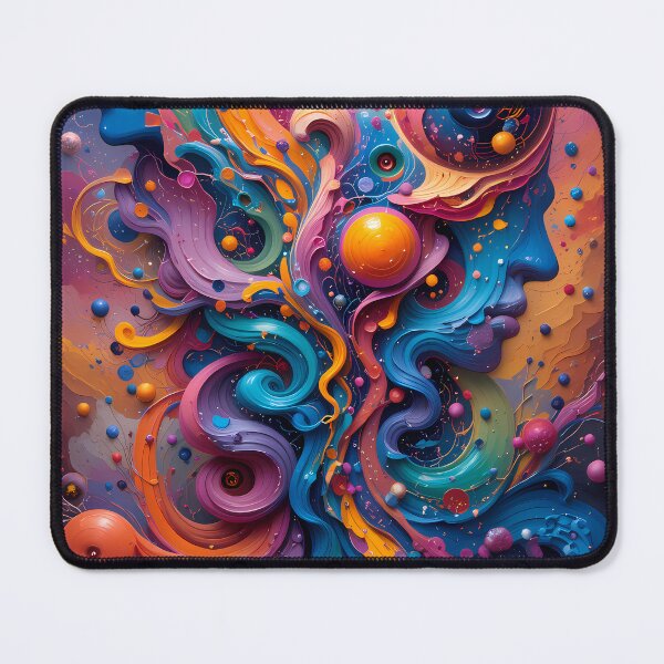 Item preview, Cosmic Abstracts Fantastical Worlds Landscapes Surreal Art Magic designed and sold by ART ATTACK ZONE.