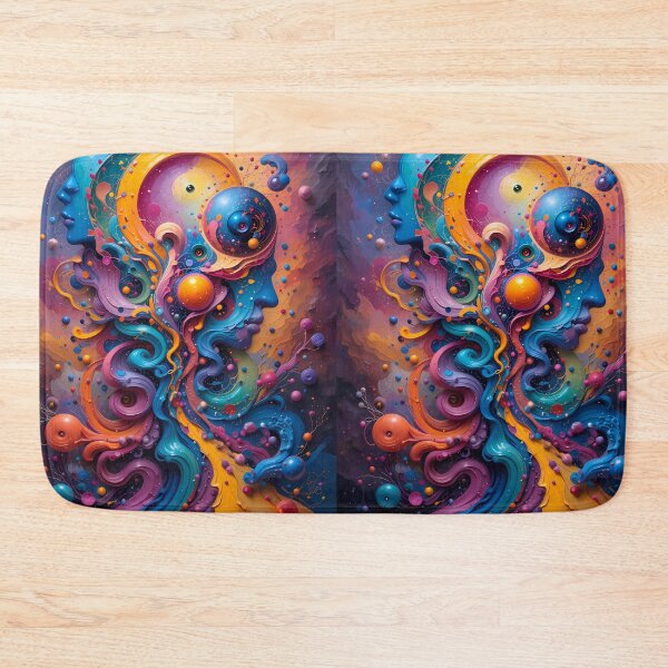Item preview, Cosmic Abstracts Fantastical Worlds Landscapes Surreal Art Magic designed and sold by ART ATTACK ZONE.