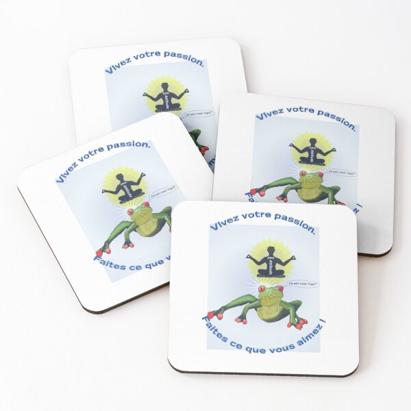 Item preview, "Frog Pose: The Art of Yoga" designed and sold by Designe-Graph.