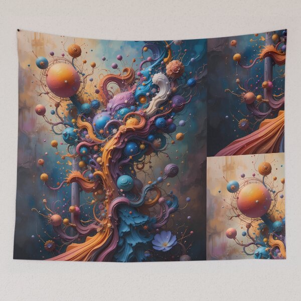 Item preview,  Abstracts Fantastical Worlds Landscapes Surreal Art Magic designed and sold by ART ATTACK ZONE.