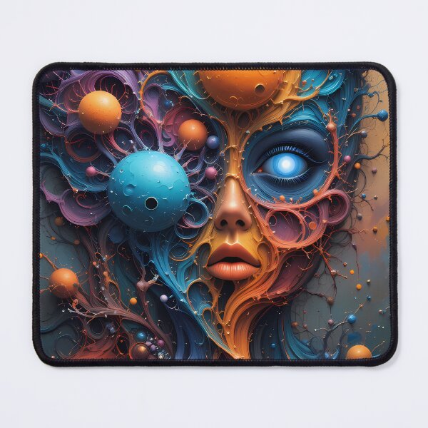 Item preview, Cosmic Abstracts Fantastical Worlds Landscapes Surreal Art designed and sold by ART ATTACK ZONE.