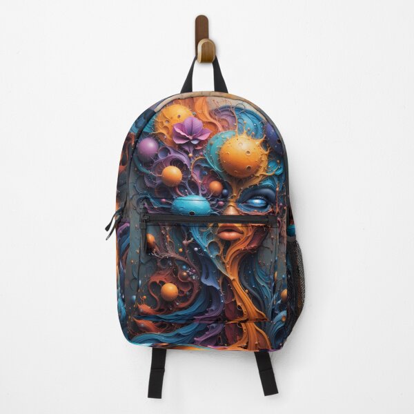 Item preview, Cosmic Abstracts Fantastical Worlds Landscapes Surreal Art designed and sold by ART ATTACK ZONE.