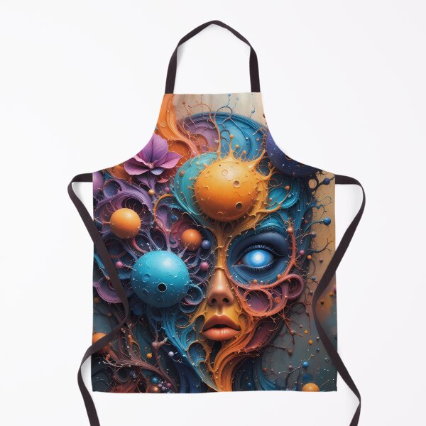 Item preview, Cosmic Abstracts Fantastical Worlds Landscapes Surreal Art designed and sold by ART ATTACK ZONE.