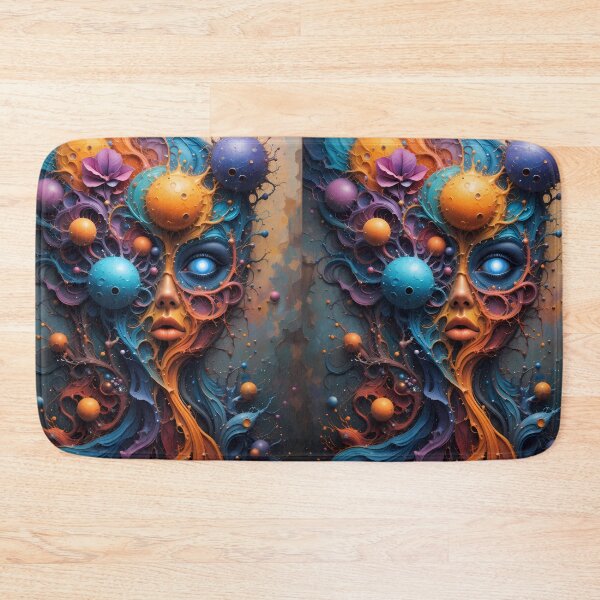 Item preview, Cosmic Abstracts Fantastical Worlds Landscapes Surreal Art  designed and sold by ART ATTACK ZONE.