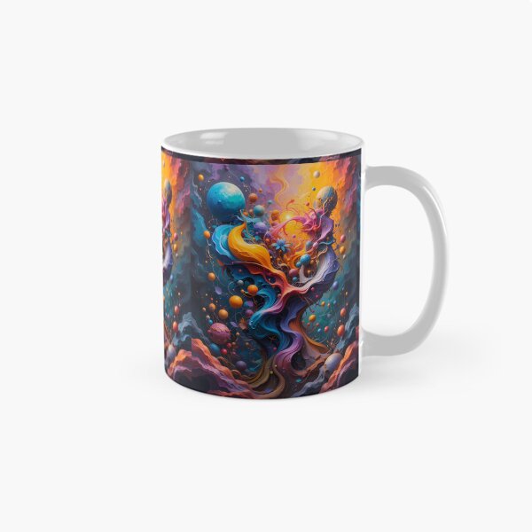 Item preview, Cosmos Abstracts Fantastical Worlds Landscapes Surreal Art Magic designed and sold by ART ATTACK ZONE.