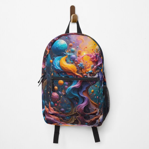 Item preview, Cosmos Abstracts Fantastical Worlds Landscapes Surreal Art Magic designed and sold by ART ATTACK ZONE.