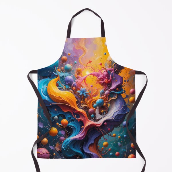 Item preview, Cosmos Abstracts Fantastical Worlds Landscapes Surreal Art Magic designed and sold by ART ATTACK ZONE.