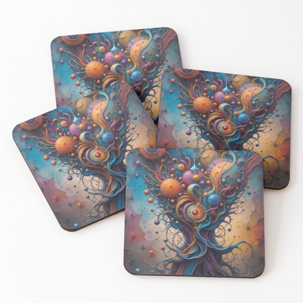 Item preview, Digital Abstracts Fantastical Worlds Landscapes Surreal Art Magic designed and sold by ART ATTACK ZONE.