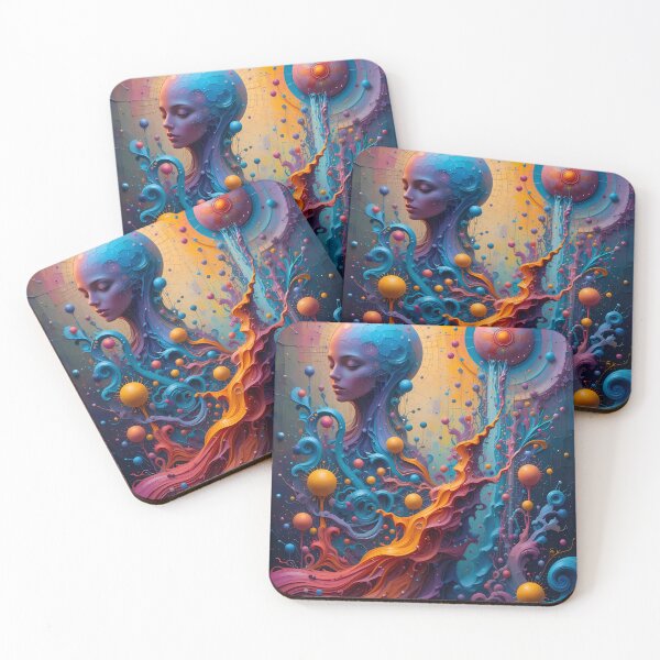 Item preview, Visuals Abstracts Fantastical Worlds Landscapes Surreal Art Magic designed and sold by ART ATTACK ZONE.