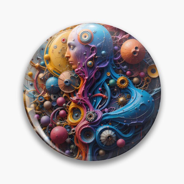 Item preview, AI Abstracts Fantastical Worlds Landscapes Surreal Art Magic designed and sold by ART ATTACK ZONE.