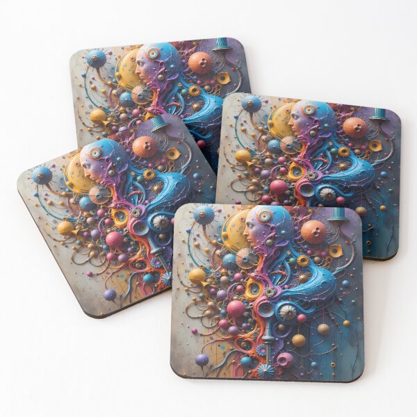Item preview, AI Abstracts Fantastical Worlds Landscapes Surreal Art Magic designed and sold by ART ATTACK ZONE.