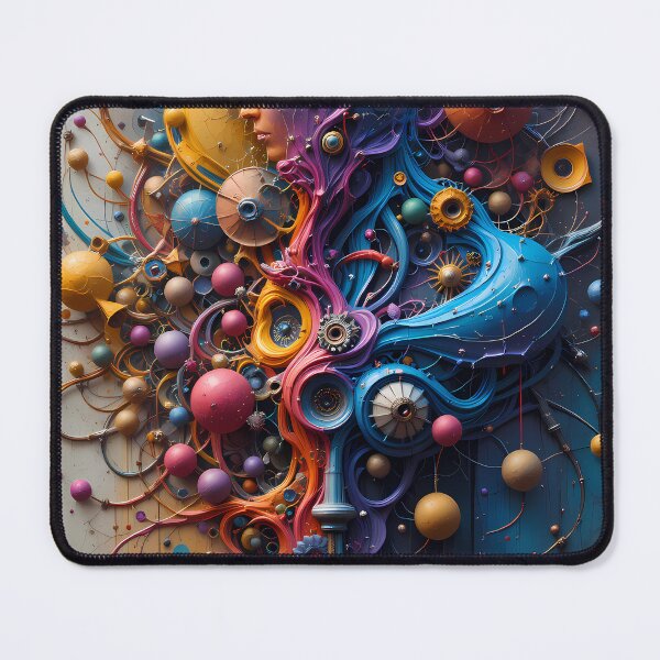 Item preview, AI Abstracts Fantastical Worlds Landscapes Surreal Art Magic designed and sold by ART ATTACK ZONE.