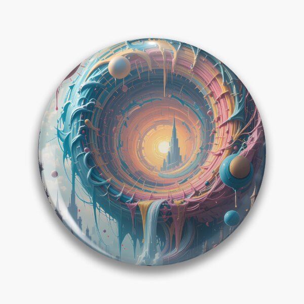 Item preview, Men Abstracts Fantastical Worlds Landscapes Surreal Art Magic designed and sold by ART ATTACK ZONE.
