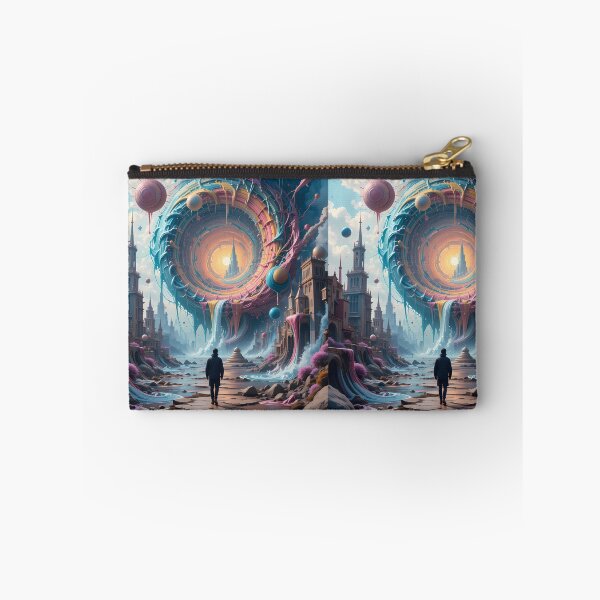 Item preview, Men Abstracts Fantastical Worlds Landscapes Surreal Art Magic designed and sold by ART ATTACK ZONE.