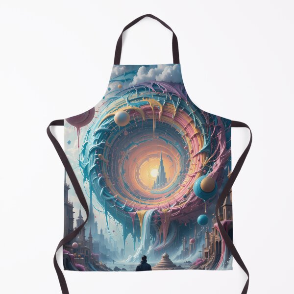 Item preview, Men Abstracts Fantastical Worlds Landscapes Surreal Art Magic designed and sold by ART ATTACK ZONE.