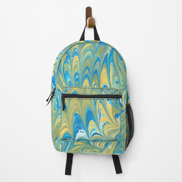 Item preview, Golden Horizon Florentine Marbled Paper Design designed and sold by TRVLR Designs.