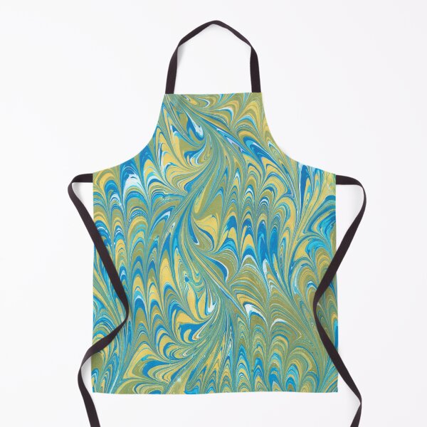 Item preview, Golden Horizon Florentine Marbled Paper Design designed and sold by TRVLR Designs.