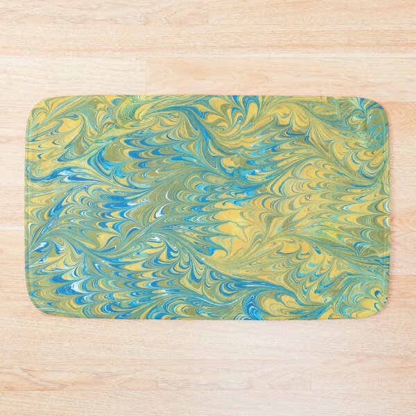 Item preview, Golden Horizon Florentine Marbled Paper Design designed and sold by TRVLR Designs.