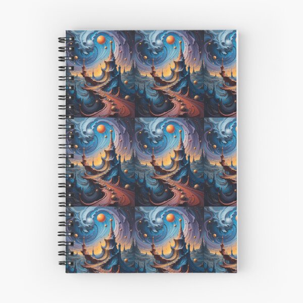 Item preview, Path Abstracts Fantastical Worlds Landscapes Surreal Art Magic designed and sold by ART ATTACK ZONE.