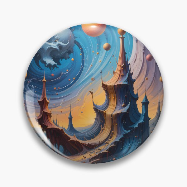 Item preview, Path Abstracts Fantastical Worlds Landscapes Surreal Art Magic designed and sold by ART ATTACK ZONE.
