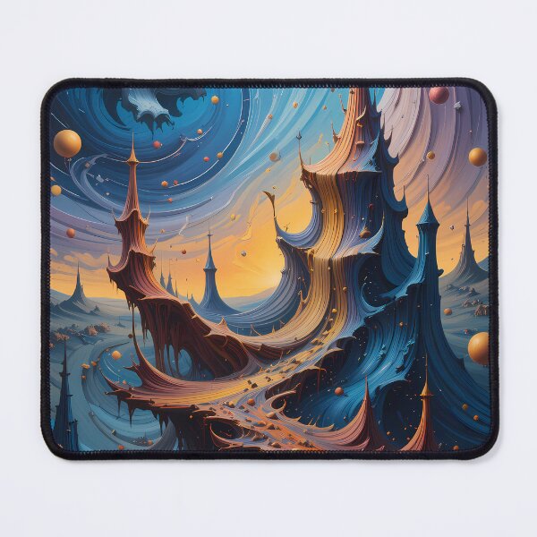 Item preview, Path Abstracts Fantastical Worlds Landscapes Surreal Art Magic designed and sold by ART ATTACK ZONE.