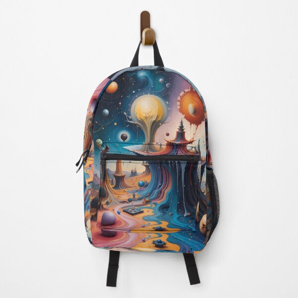 Item preview, Planets Abstracts Fantastical Worlds Landscapes Surreal Art Magic designed and sold by ART ATTACK ZONE.