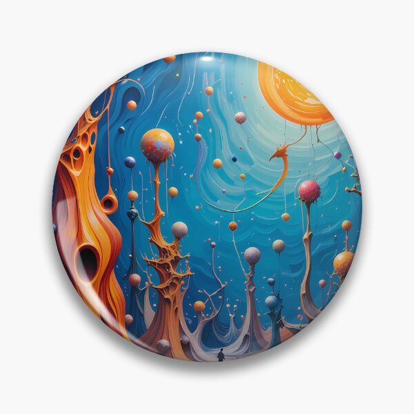 Item preview, Stars Abstracts Fantastical Worlds Landscapes Surreal Art Magic designed and sold by ART ATTACK ZONE.