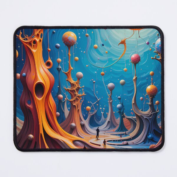 Item preview, Stars Abstracts Fantastical Worlds Landscapes Surreal Art Magic designed and sold by ART ATTACK ZONE.
