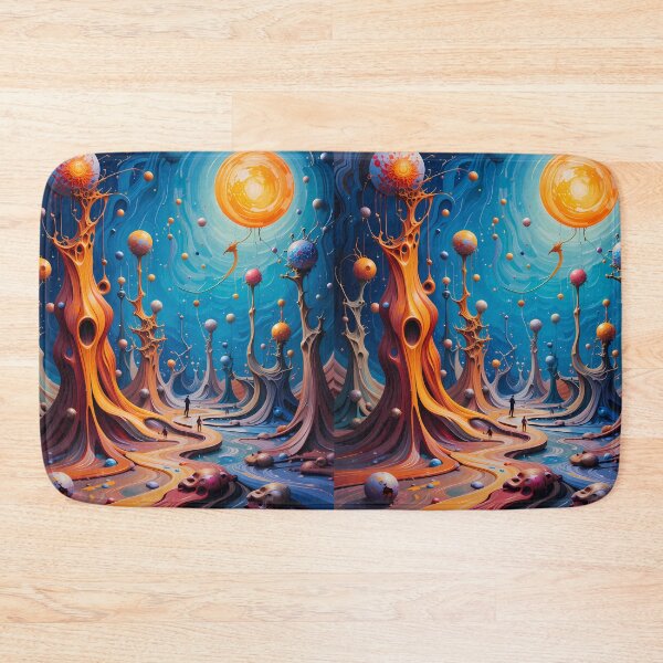 Item preview, Stars Abstracts Fantastical Worlds Landscapes Surreal Art Magic designed and sold by ART ATTACK ZONE.