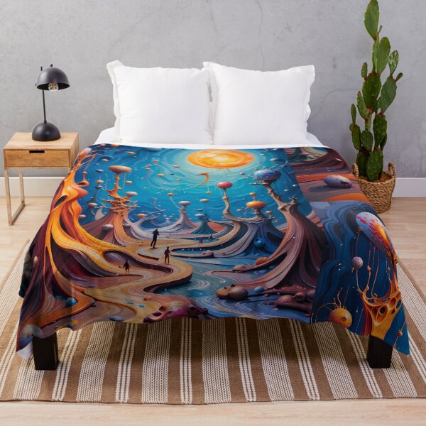 Item preview, Stars Abstracts Fantastical Worlds Landscapes Surreal Art Magic designed and sold by ART ATTACK ZONE.