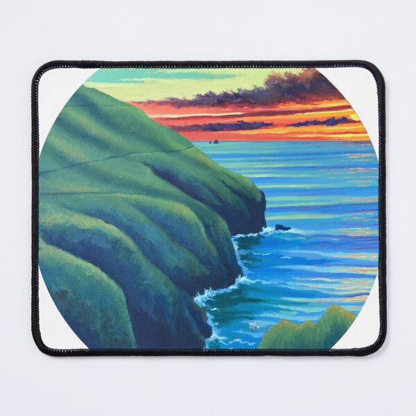 Item preview, September sunset Cornwall designed and sold by GooseQuill.
