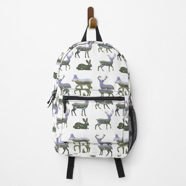 Item preview, Wildlife Silhouettes with Scenic Landscapes designed and sold by ZetaDream.