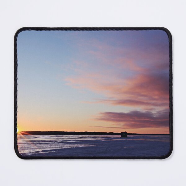 Item preview, Ice Shanty Sunset designed and sold by Yannik Hay.