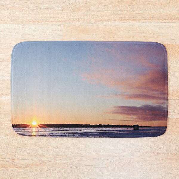 Item preview, Ice Shanty Sunset designed and sold by Yannik Hay.