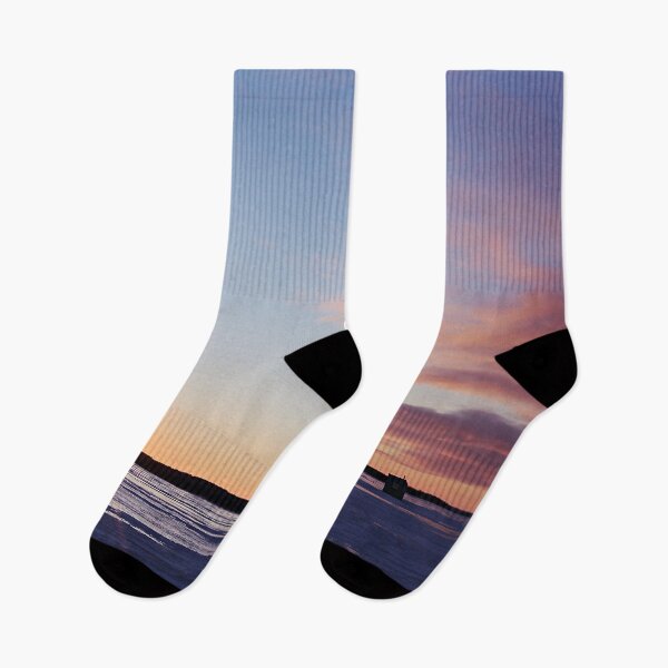 Item preview, Ice Shanty Sunset designed and sold by Yannik Hay.