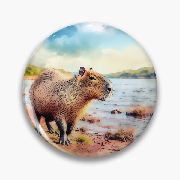 Item preview, Capybara Art #81 | Capybara Lovers designed and sold by ksgraphics222.