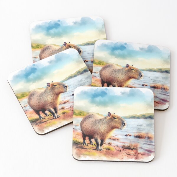 Item preview, Capybara Art #81 | Capybara Lovers designed and sold by ksgraphics222.
