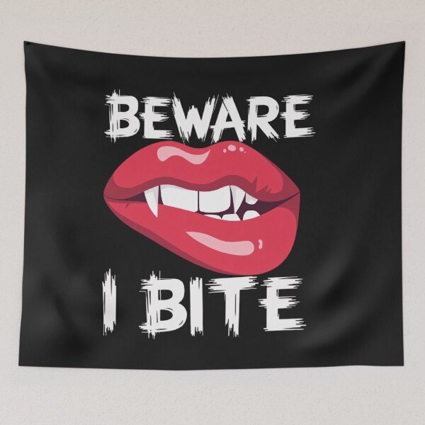 Item preview, Beware I bite! designed and sold by BugiDesignArt.