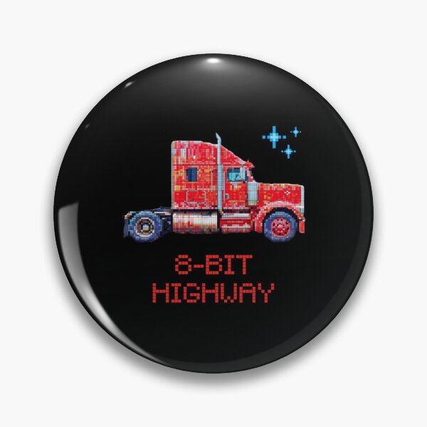Item preview, Pixelated International Truck designed and sold by zax454.