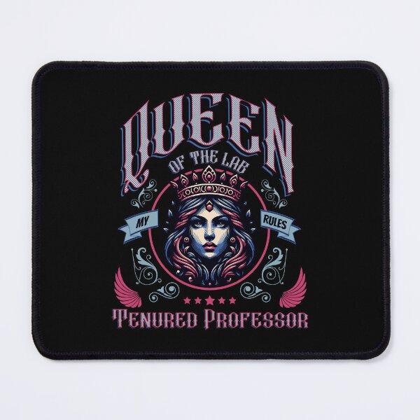 Item preview, Queen Of The Lab Tenured Professor | Tenured Professor Present | Woman Associate Professor | Women In Academia designed and sold by jadedscientist.