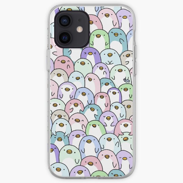 Penguin Snuggles iPhone Soft Case