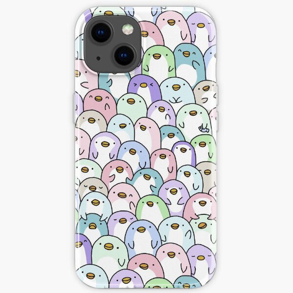 Penguin Snuggles iPhone Soft Case