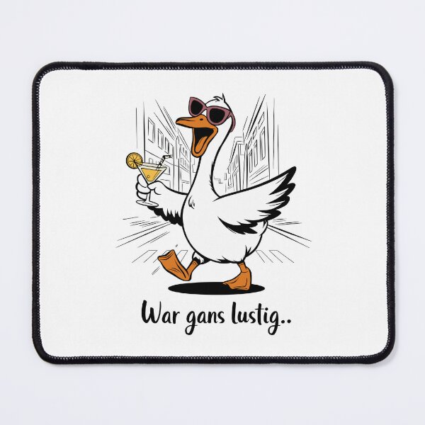 Item preview, Funny Animal Saying Cool Goose with Cocktail after Party Fest designed and sold by Mkx8.
