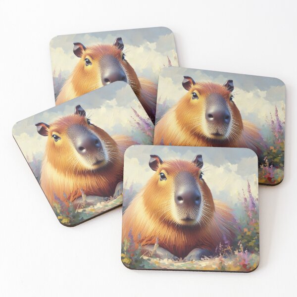 Item preview, Capybara Art #83 | Capybara Lovers designed and sold by ksgraphics222.