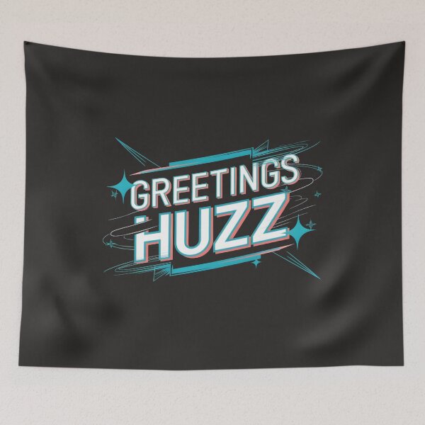 Item preview, Greetings Huzz  designed and sold by TravelofArtist.