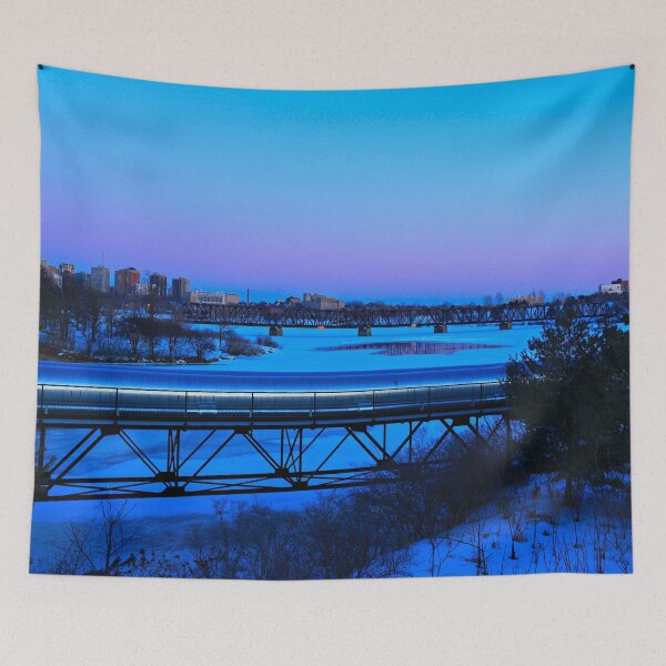Item preview, Ottawa Skyline at Blue Hour designed and sold by Yannik Hay.