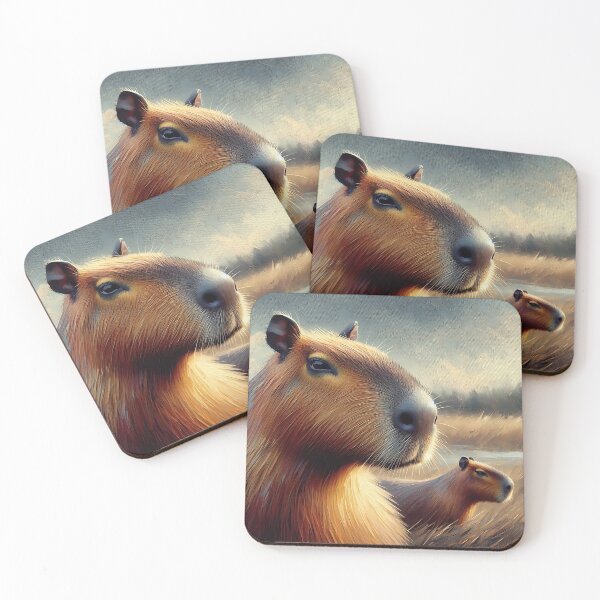 Item preview, Capybara Art #84 | Capybara Lovers designed and sold by ksgraphics222.